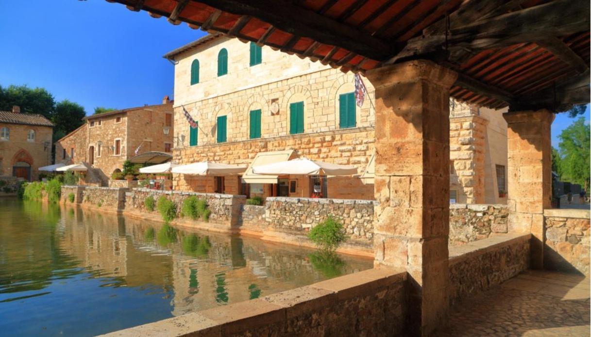 Апартаменти Finestra Sulla Val D'Orcia Сан-Куїрико-д'Орча Екстер'єр фото