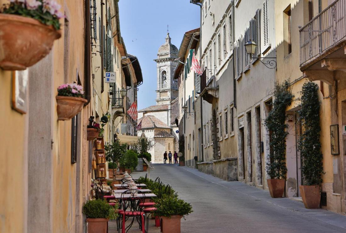 Апартаменти Finestra Sulla Val D'Orcia Сан-Куїрико-д'Орча Екстер'єр фото
